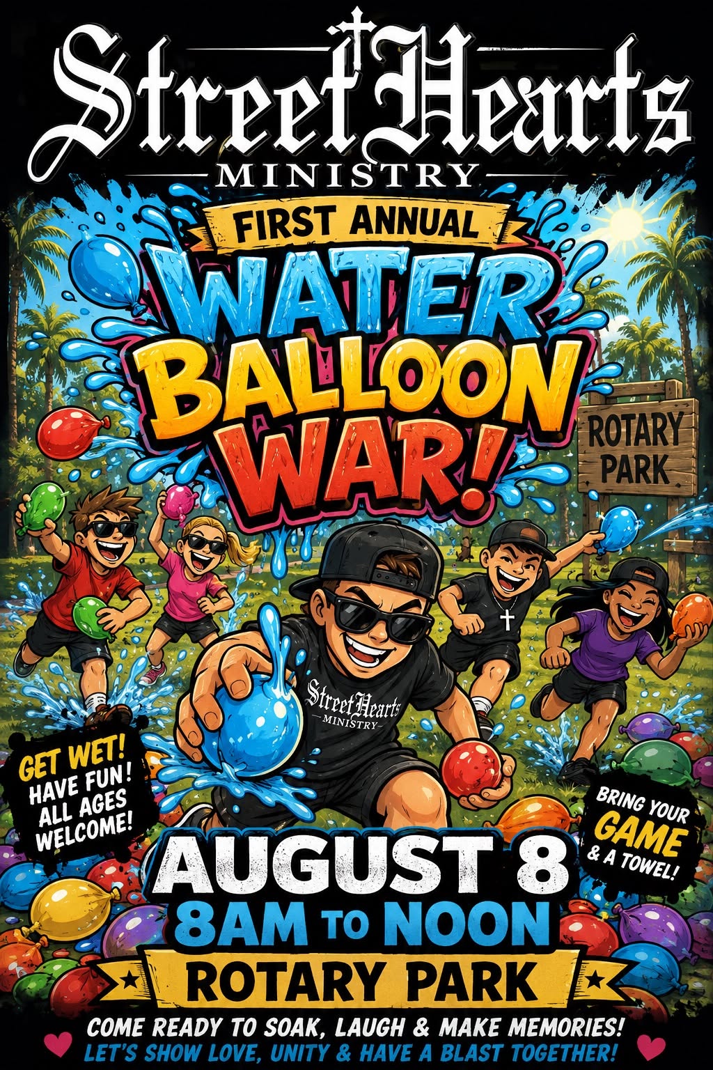 Water Balloon War by Streethearts