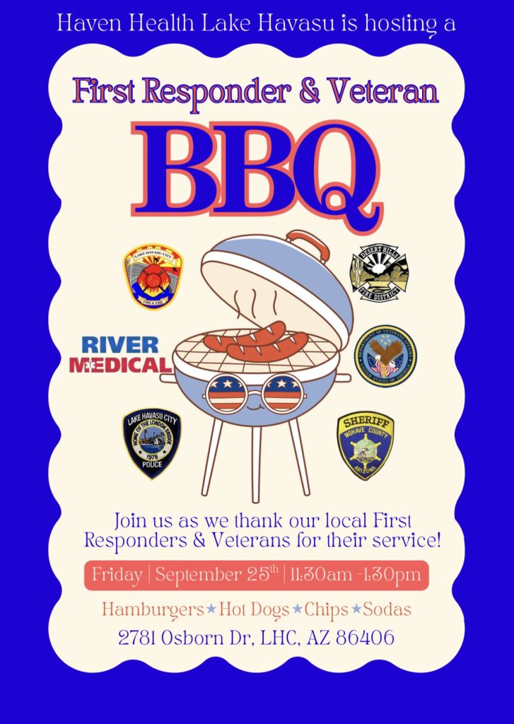 FREE First Responder & Veteran BBQ