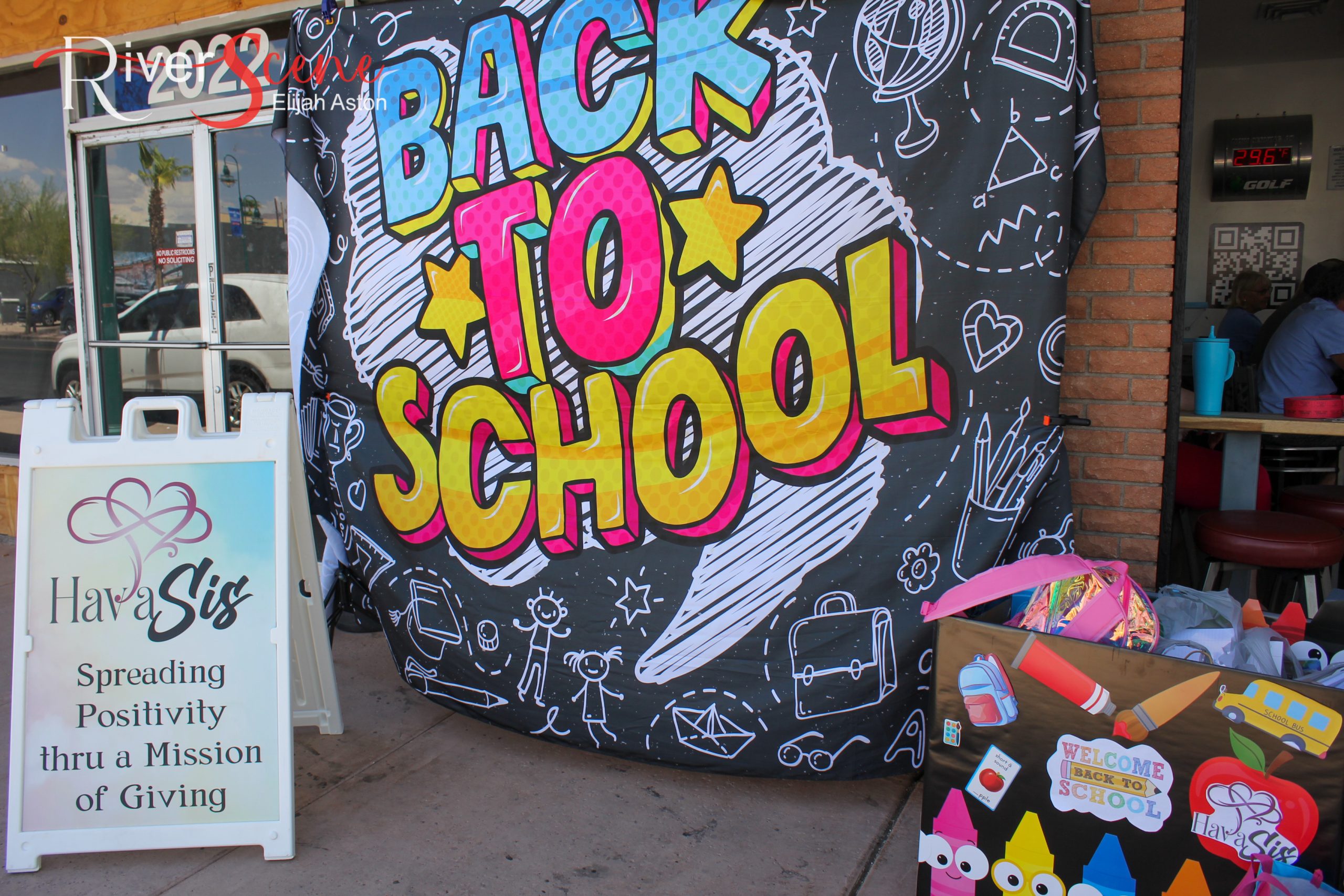 Golf And Brew Hosts Hav-A-Sis School Supply Drive