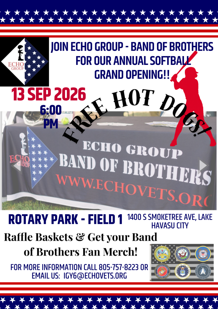 Band of Brothers Annual Softball Grand Opening