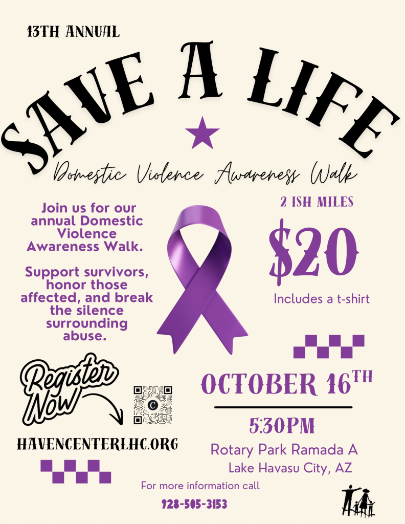 13th Annual Save A Life Domestic Violence Awareness Walk