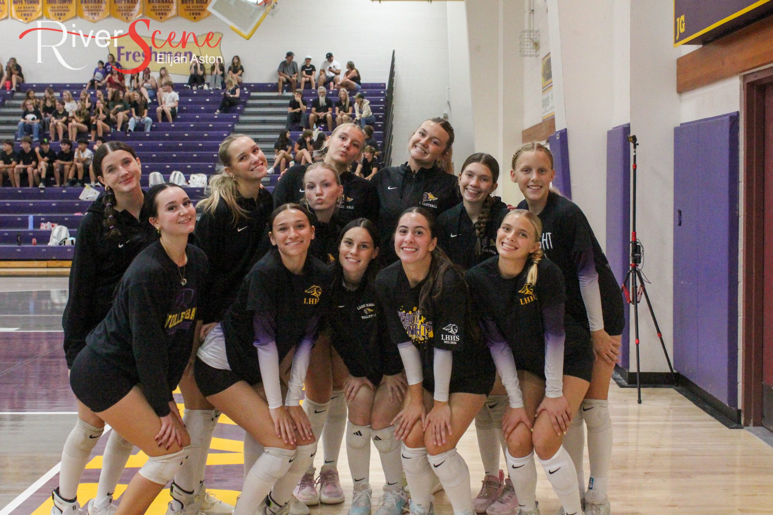 LHHS Volleyball Team Plays Its First 2026 Home Match