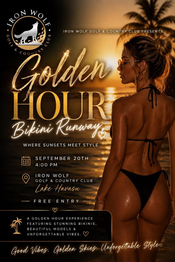 Golden Hour Runway Bikini Event