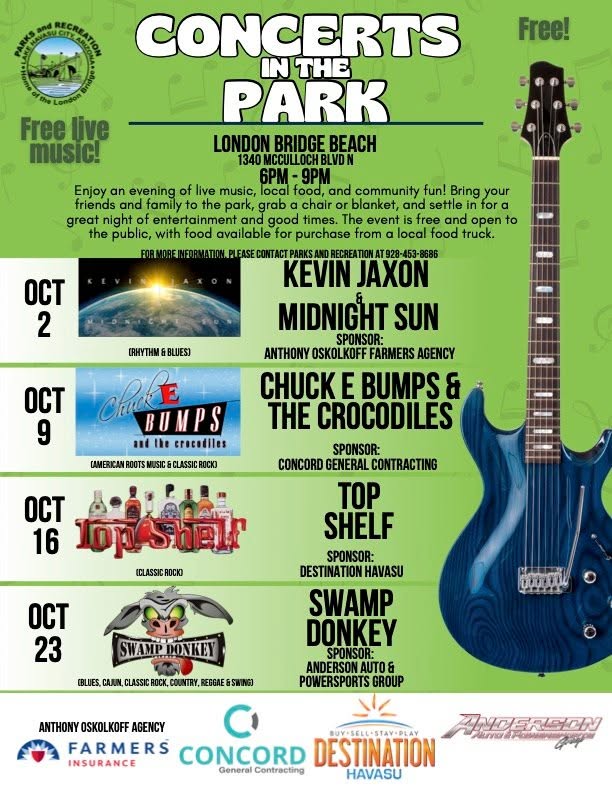 Concerts in the Park Swamp Donkey