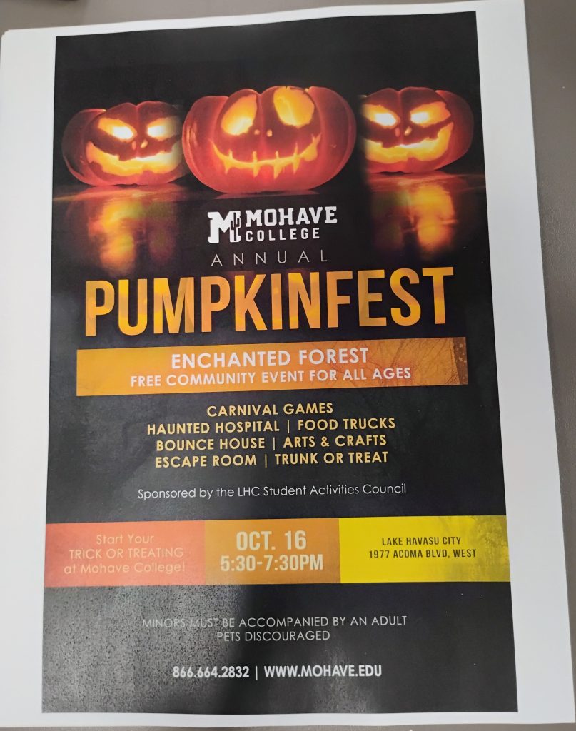 PumpkinFest at Mohave College
