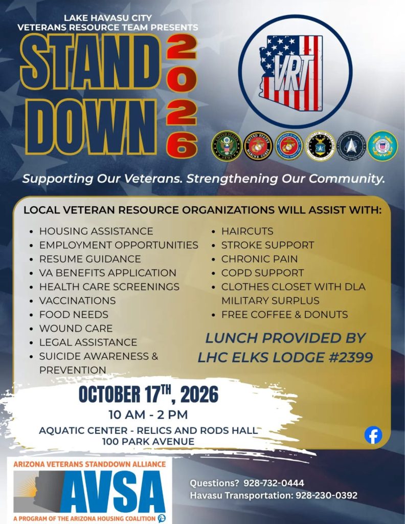 Stand Down 2026