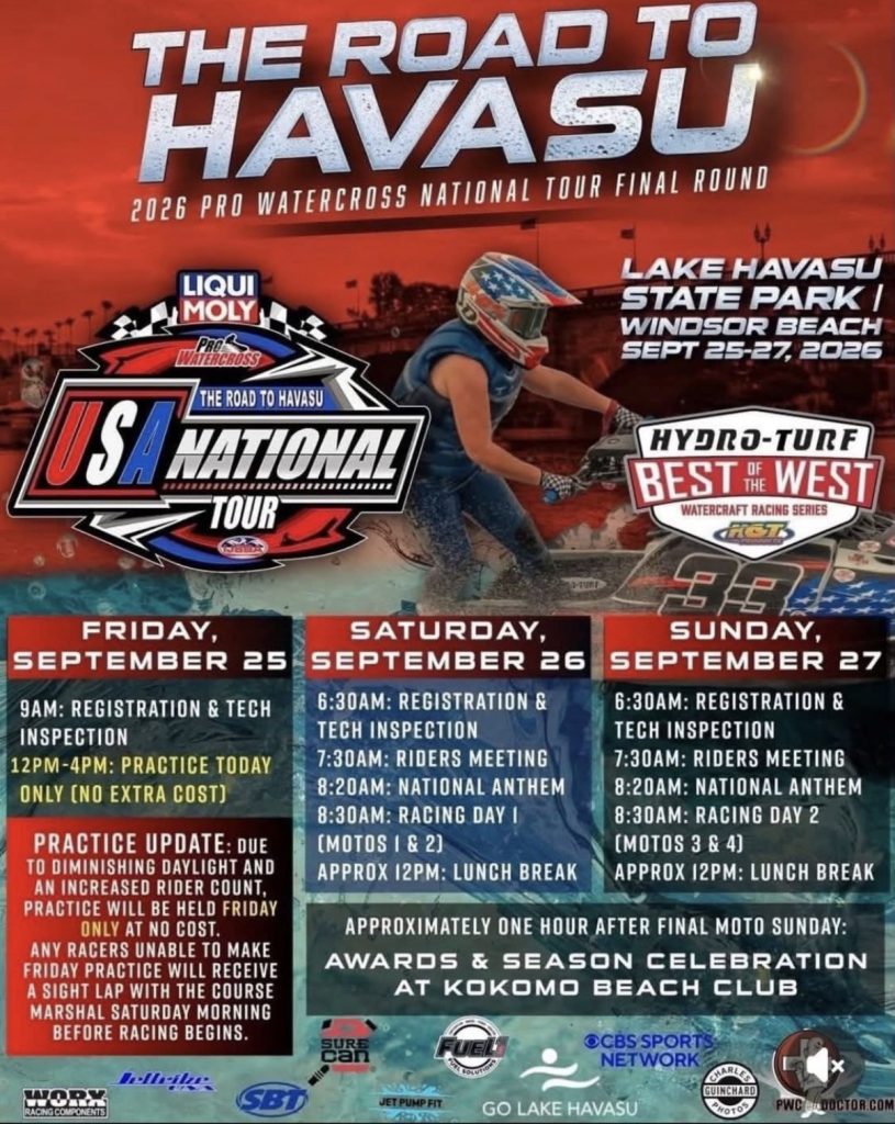 Liqui Moly Road to Havasu Pro Watercross Final Round