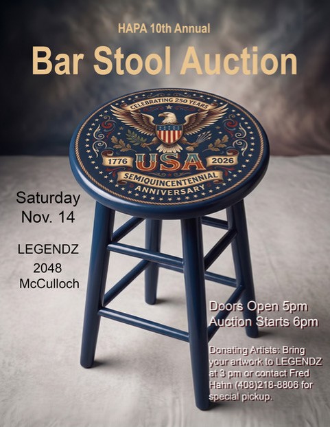 10th Annual Havasu Area Public Art Barstool Auction