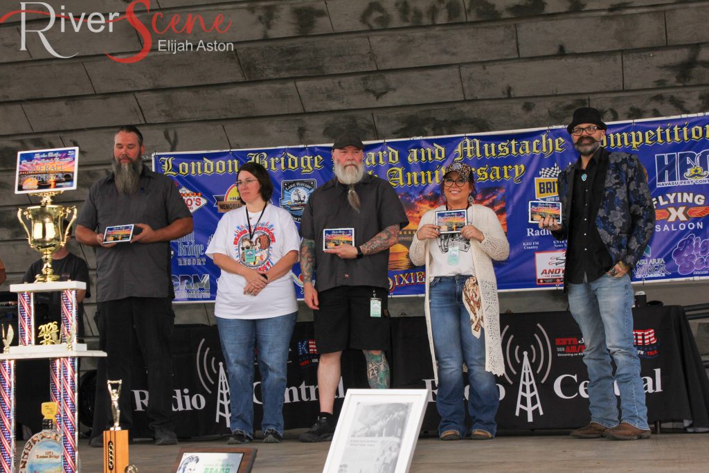 Judges of the 55th Beard and Mustache Competition. Elijah Aston/RiverScene